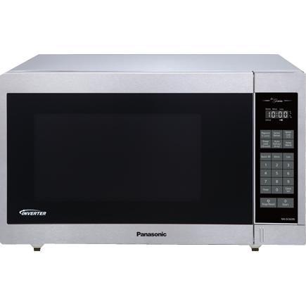  Panasonic 1.3 cu. ft. Countertop Microwave Oven with Inverter Technology NN-SC669SC IMAGE 1