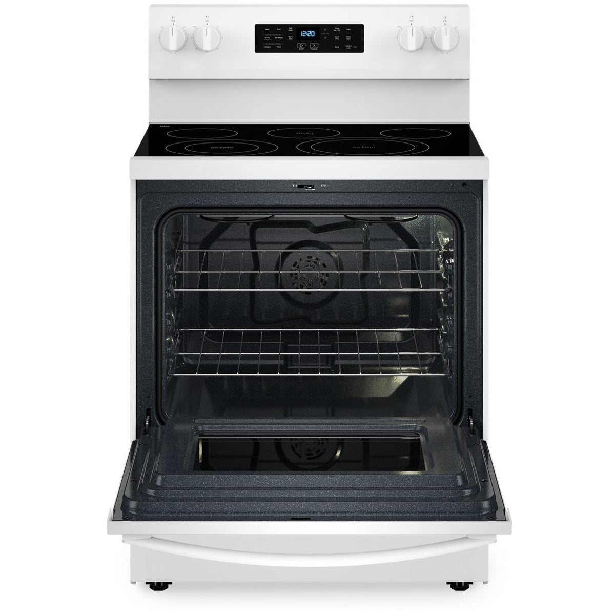  Whirlpool 30-inch Freestanding Electric Range with Air Fry YWFES5030RW IMAGE 2