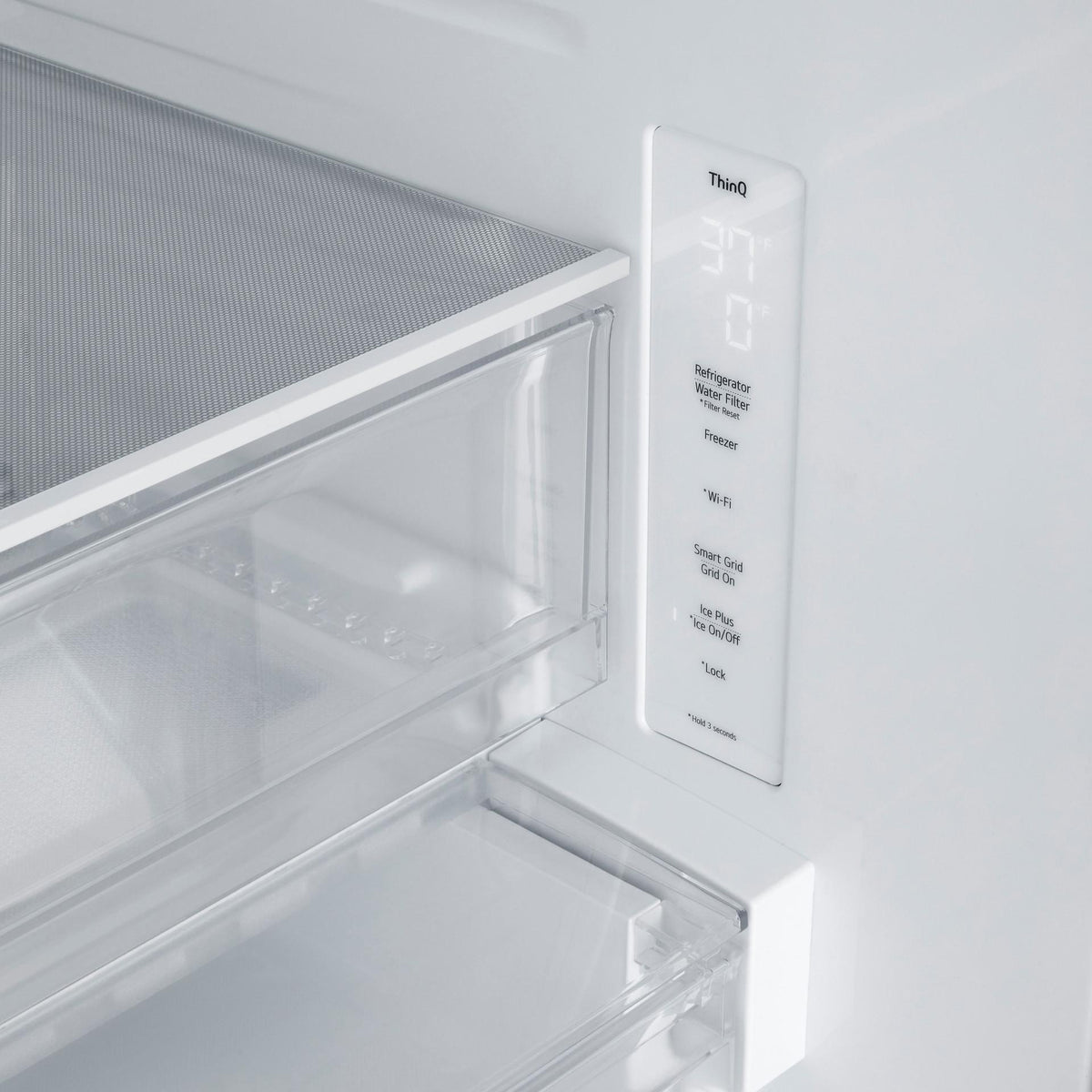  LG 33-inch 24.5 cu. ft. 3-door french door refrigerator LF25S6330S IMAGE 6