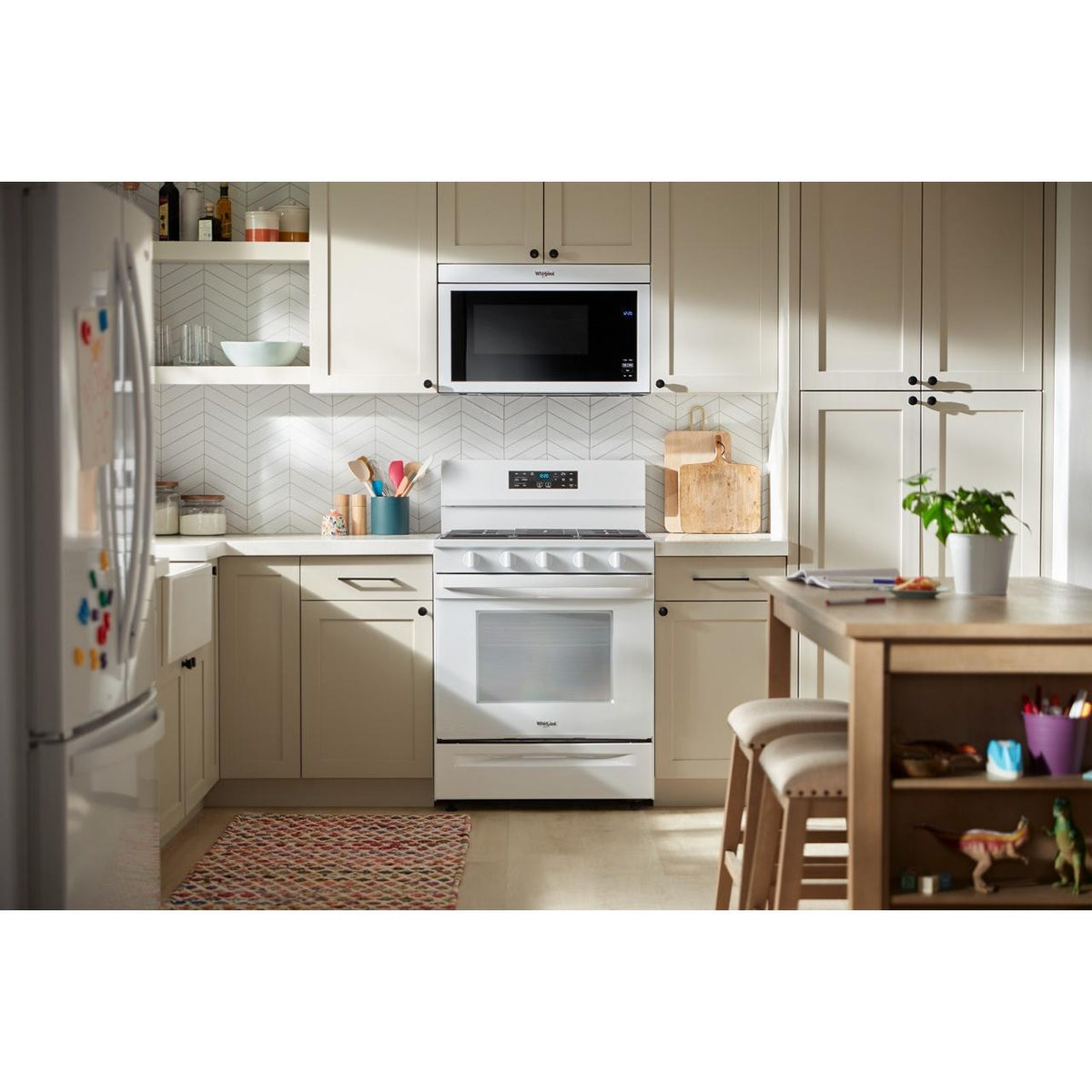  Whirlpool 30-inch Freestanding Gas Range with Air Fry Technology WFGS5030RW IMAGE 16