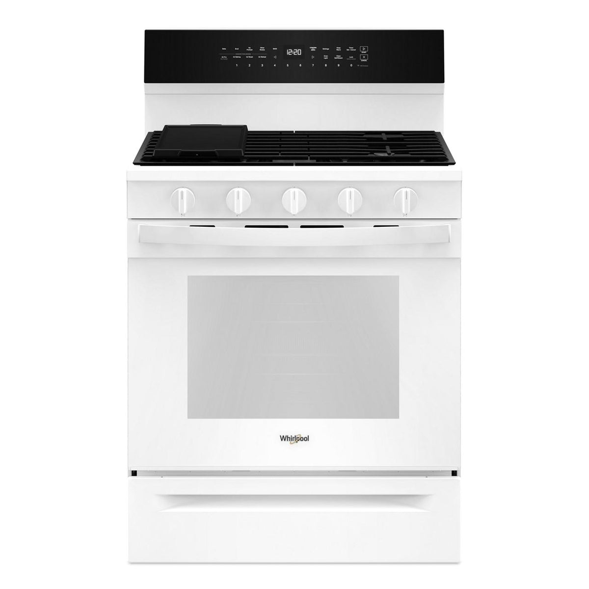  Whirlpool 30-inch Freestanding Gas Range with Air Fry Technology WFGS7530RW IMAGE 1