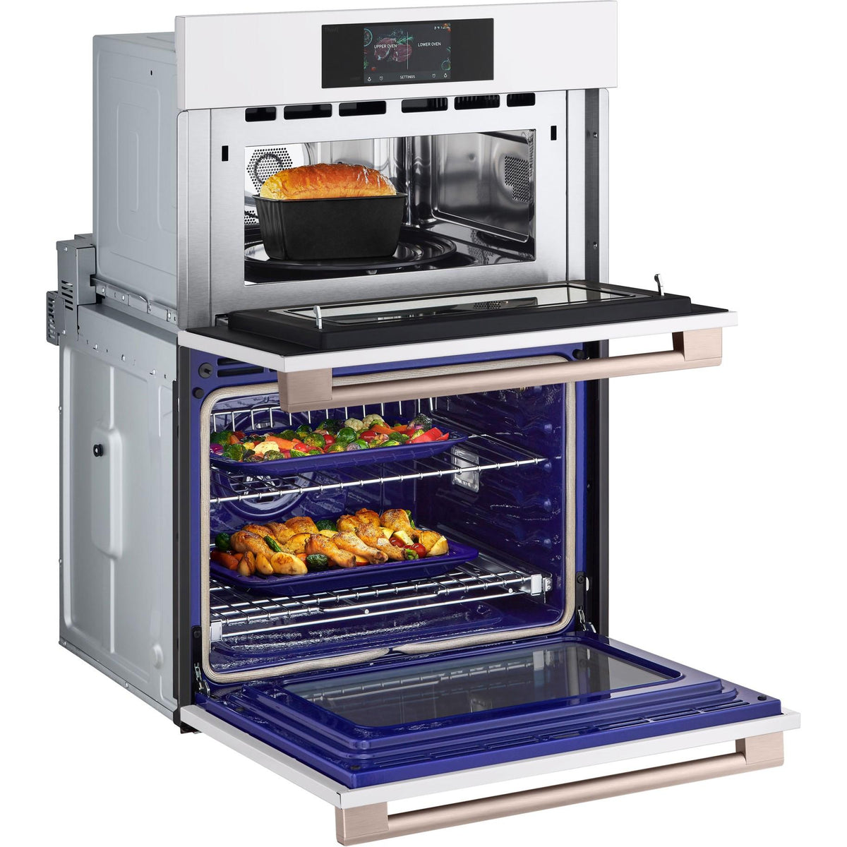  LG STUDIO Studio 30-inch, 6.4 cu.ft. Built-in Combination Oven with True Convection Technology WCES6428N IMAGE 3