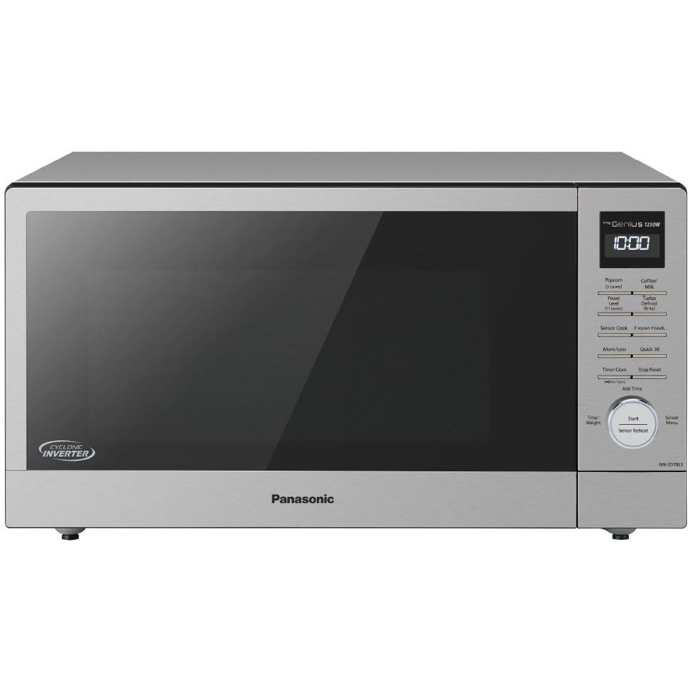  Panasonic 22-inch, 1.6 cu. ft. Countertop Microwave Oven with Inverter Technology NN-SD78LSC IMAGE 1