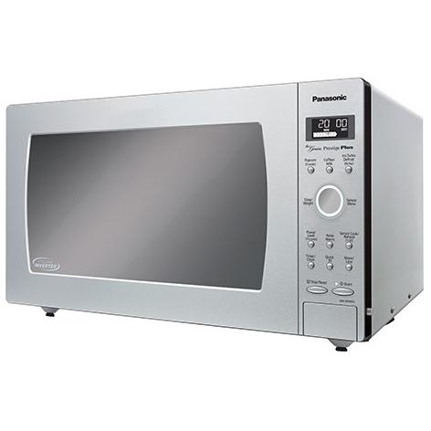  Panasonic 24-inch, 2.2 cu. ft. Countertop Microwave Oven with Cyclonic Inverter® Technology NN-SE996SC IMAGE 2