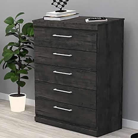  Dynamic Furniture 5-Drawer Chest 290-355 5-Drawer Chest - Inky Maple IMAGE 1