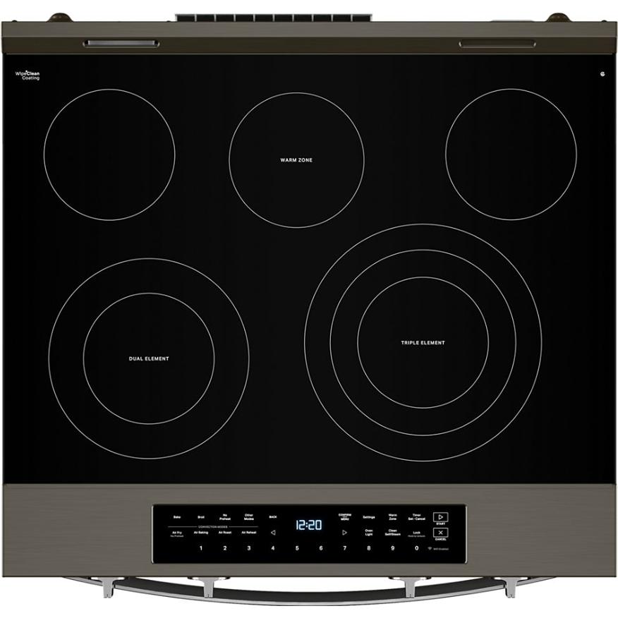  Whirlpool 30-inch Slide-In Electric Range with Air Fry YWSES7530RV IMAGE 3
