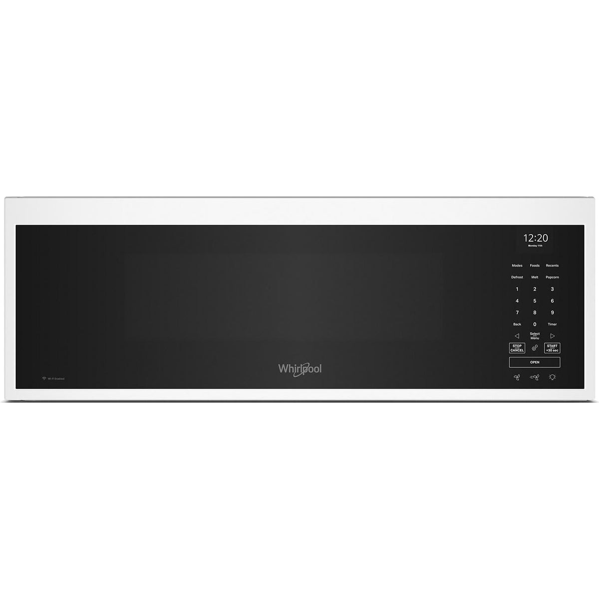 Whirlpool 30-inch, 1.1 cu. ft. Over-the-Range Microwave Oven YWMML5530RW IMAGE 1