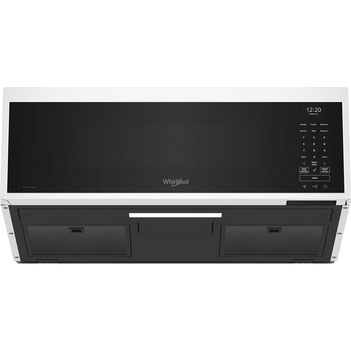  Whirlpool 30-inch, 1.1 cu. ft. Over-the-Range Microwave Oven YWMML5530RW IMAGE 2