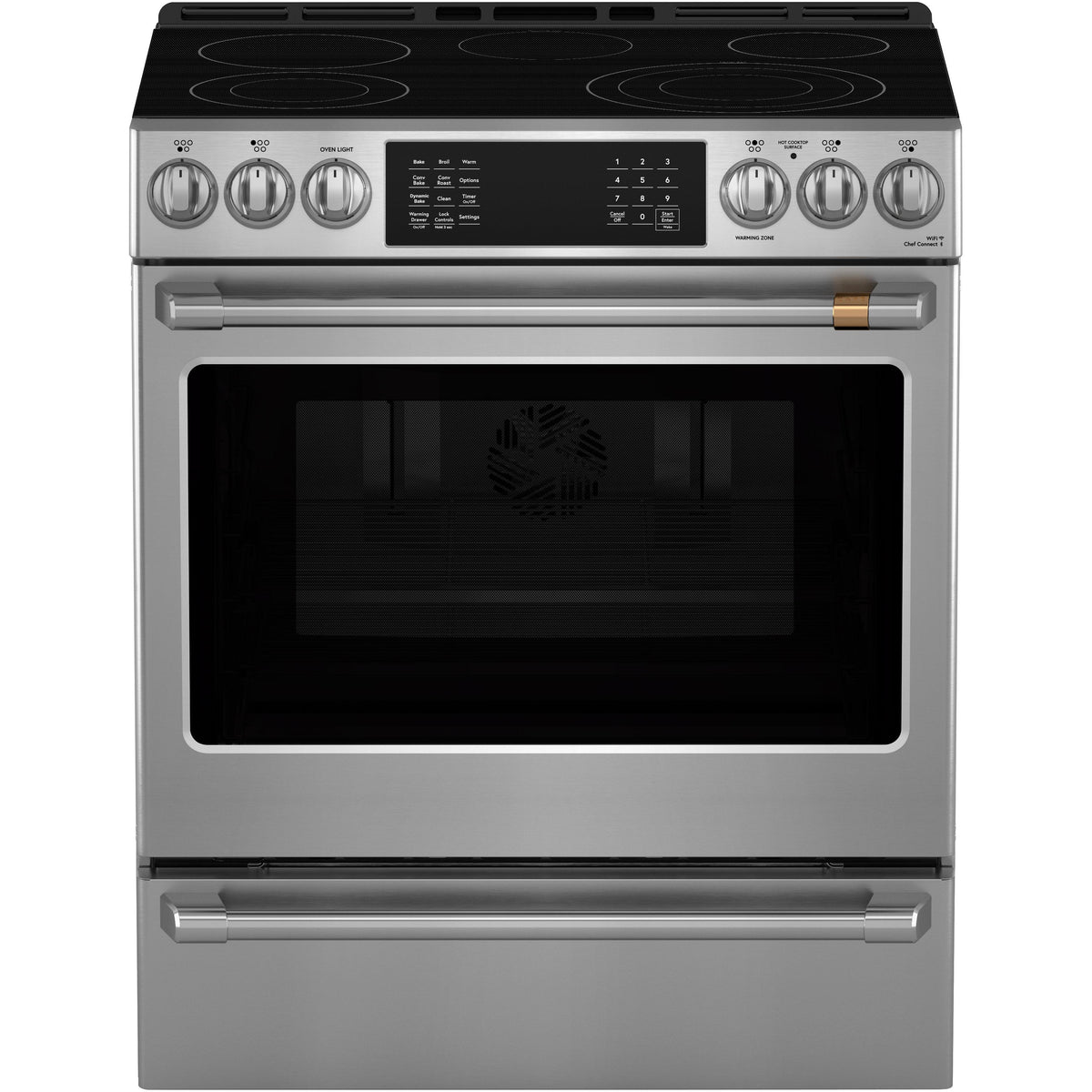  Café 30-inch Freestanding Electric Range with Wi-Fi CRS70XAWCS1 IMAGE 1