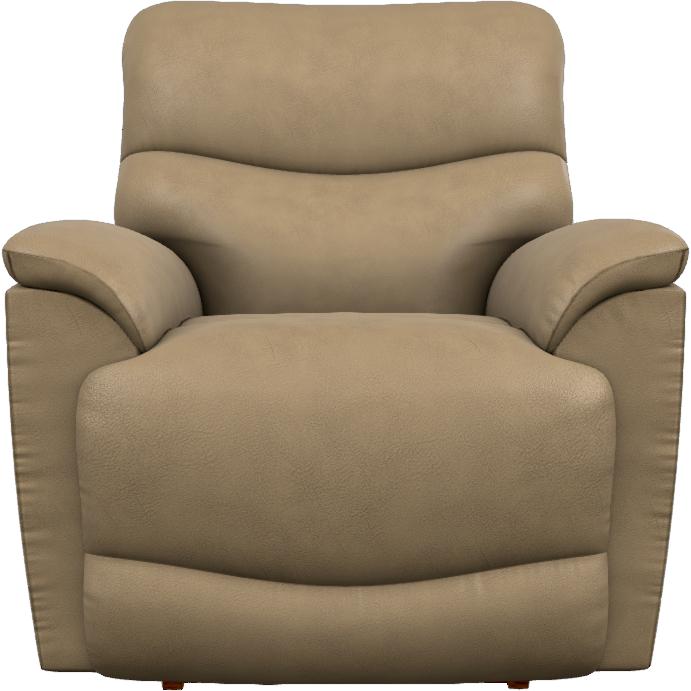  La-Z-Boy Trouper Power Rocking Recliner w/ Headrest & Lumbar - Grey IMAGE 2
