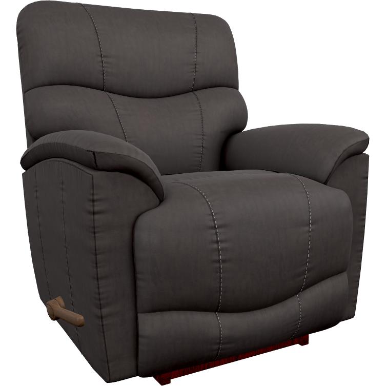 La-Z-Boy Trouper Rocking Recliner - Grey IMAGE 1