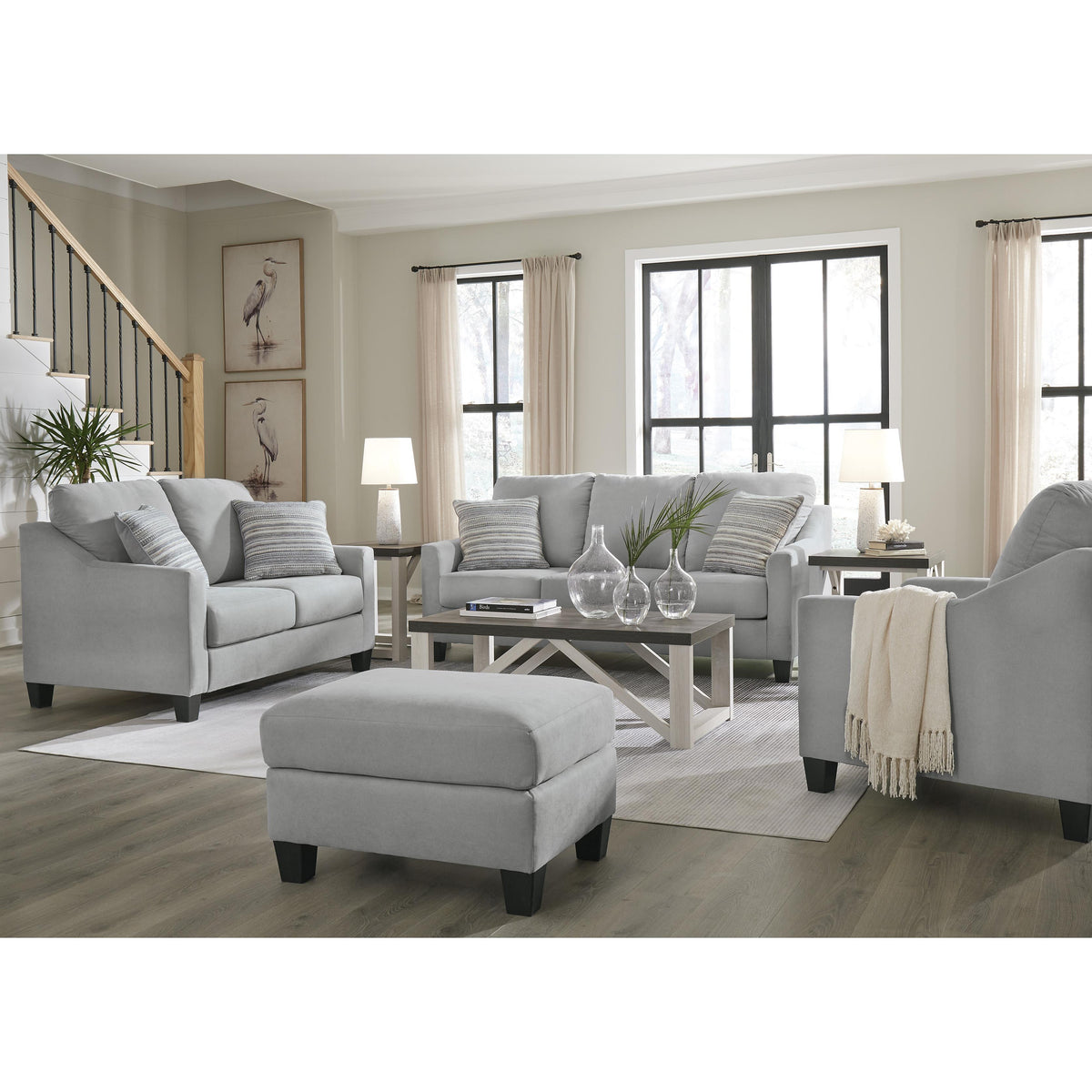  Signature Design by Ashley Adlai 30103U1 Chair and Ottoman IMAGE 4
