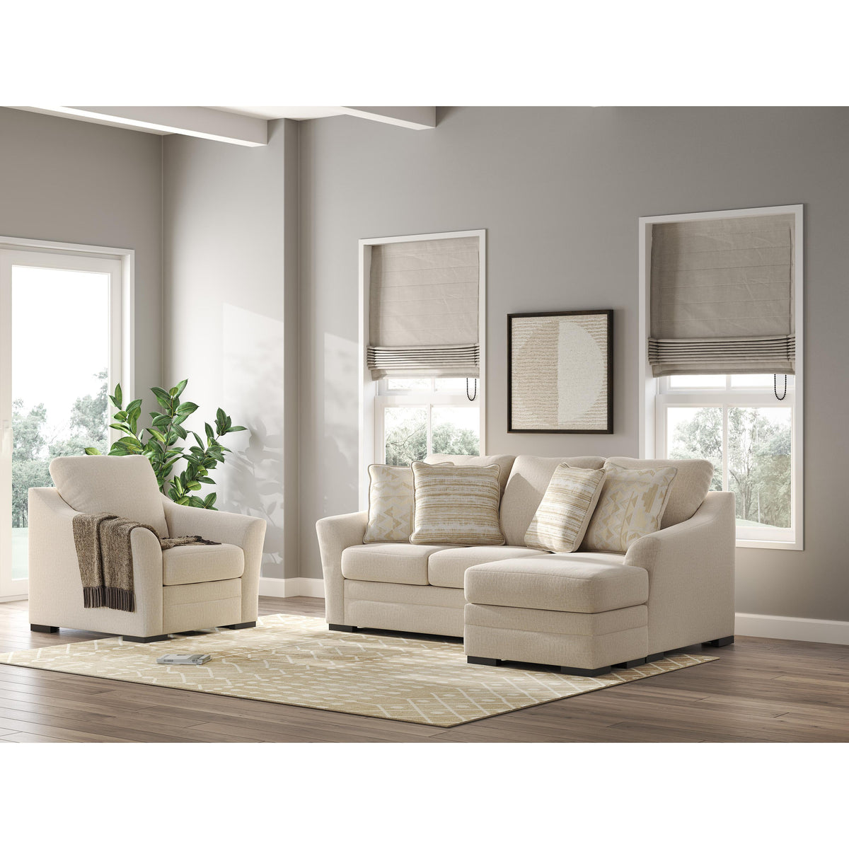  Benchcraft Lango 4860218 Sofa Chaise IMAGE 7