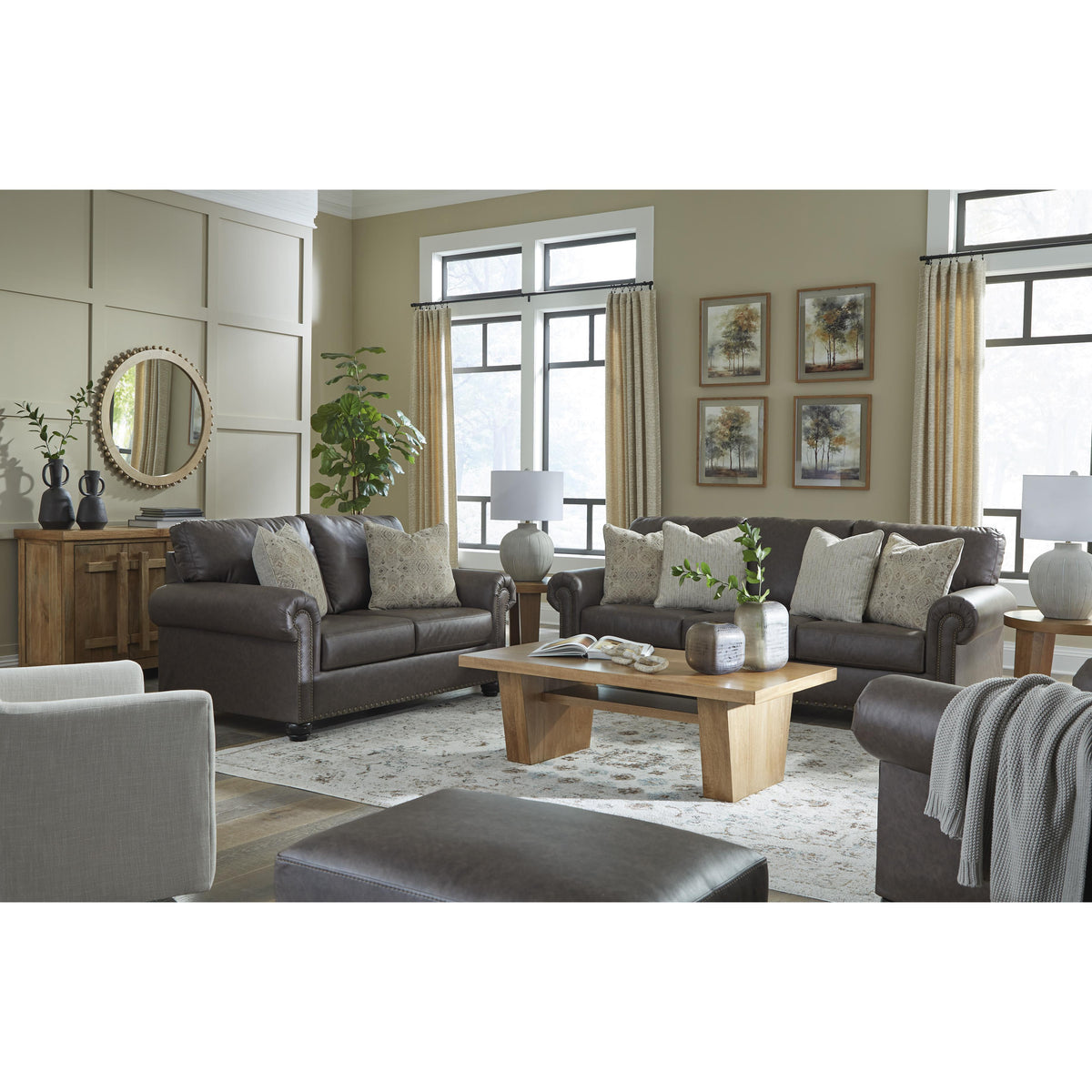  Benchcraft Roxmere 5550335 Loveseat IMAGE 11