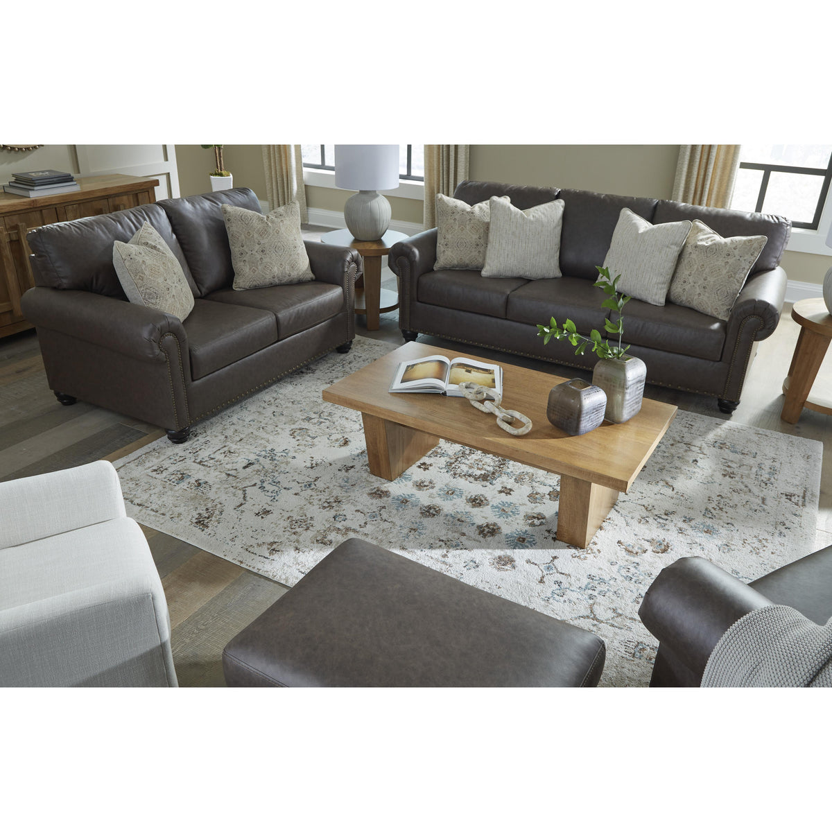  Benchcraft Roxmere 5550339 Queen Sofa Sleeper IMAGE 8