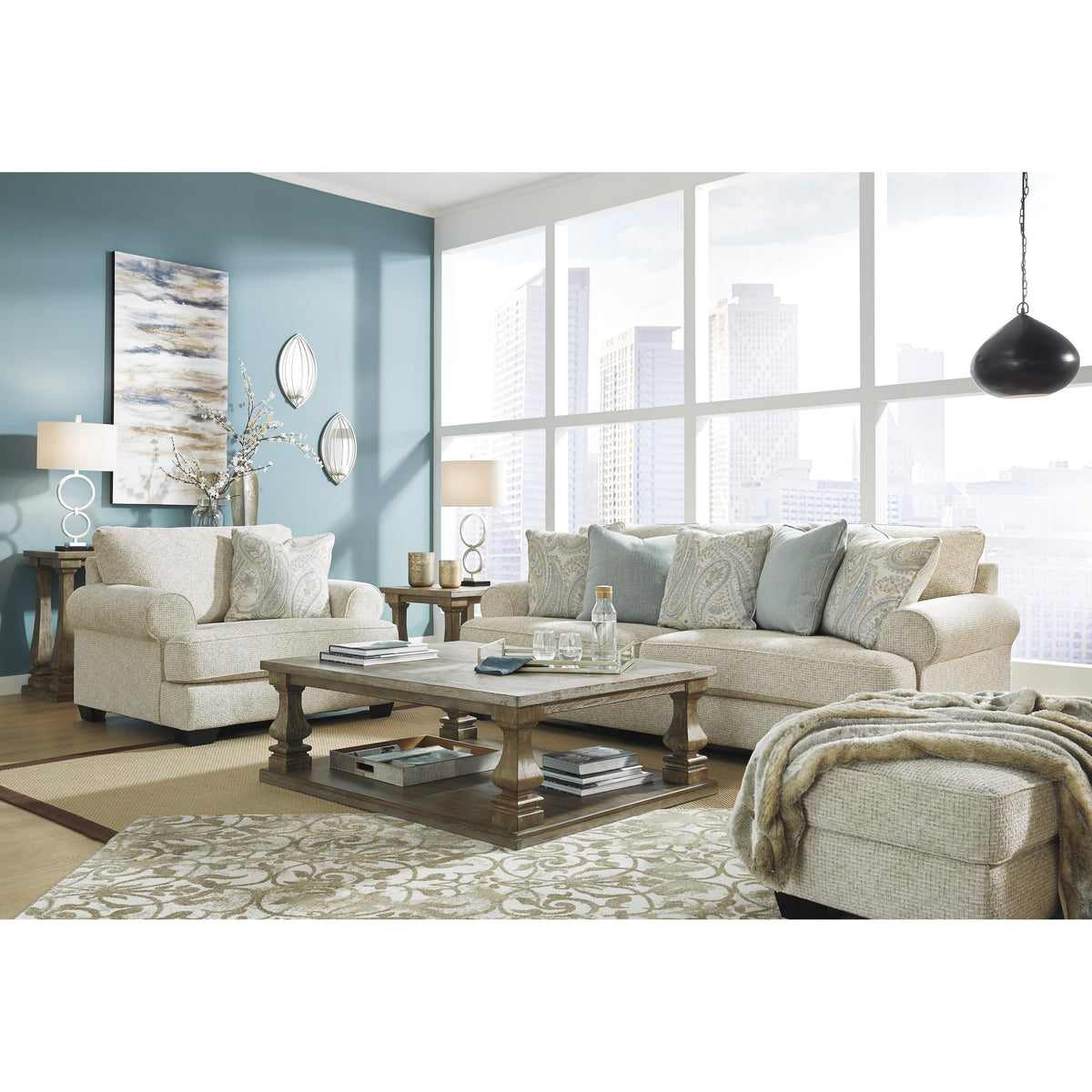  Signature Design by Ashley Monaghan 9620514 Ottoman IMAGE 8