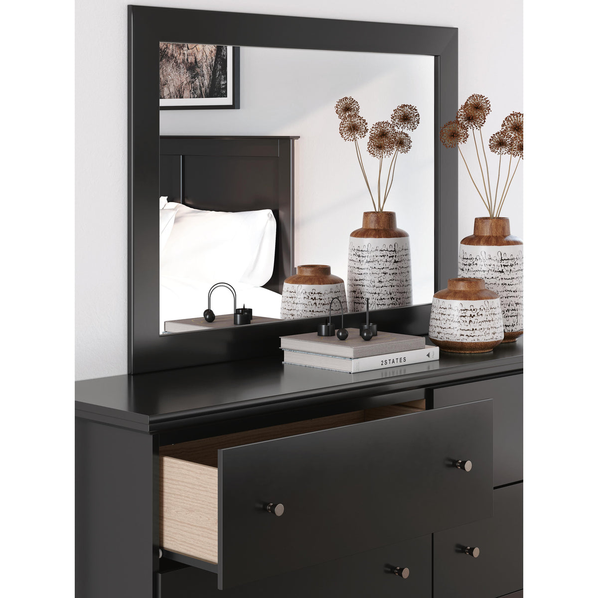 Signature Design by Ashley Maribel B138-35 Bedroom Mirror IMAGE 4