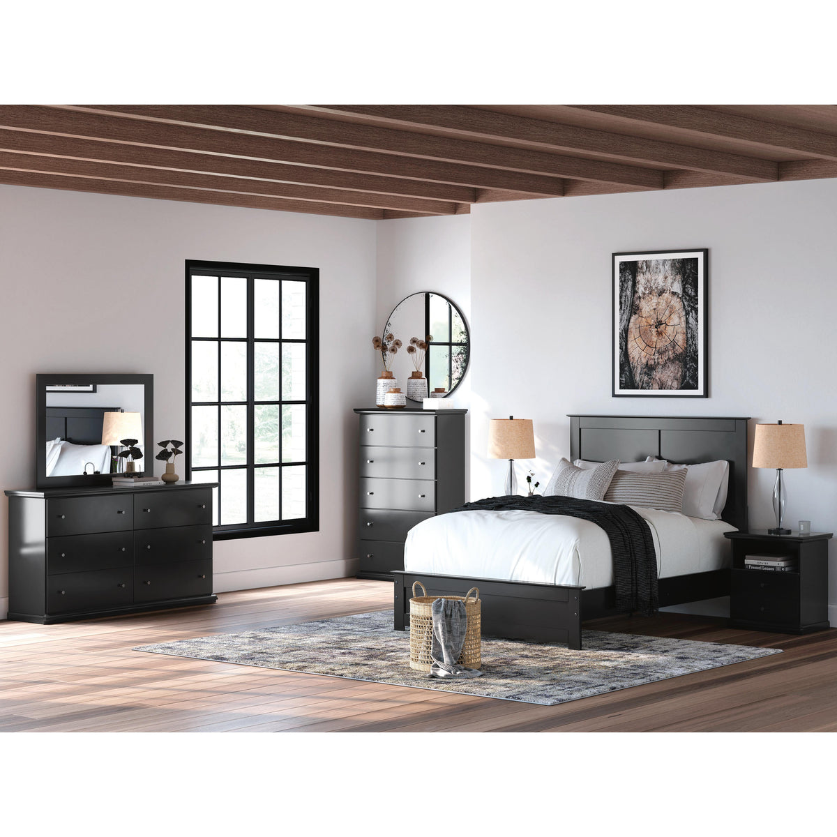 Signature Design by Ashley Maribel B138-35 Bedroom Mirror IMAGE 8