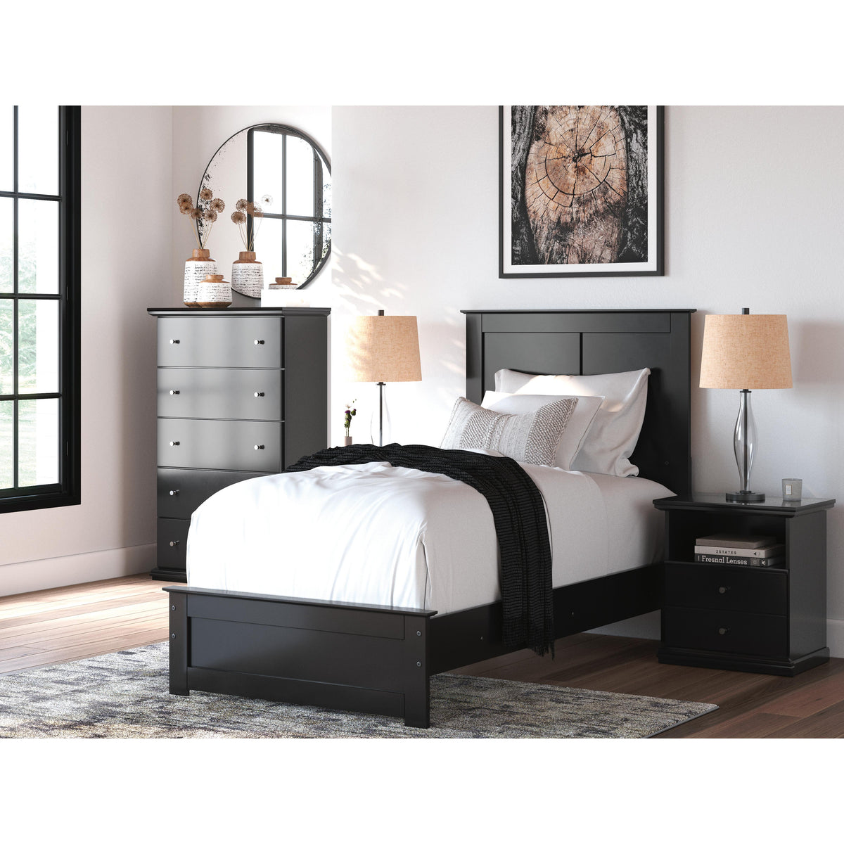 Signature Design by Ashley Maribel B138-35 Bedroom Mirror IMAGE 9