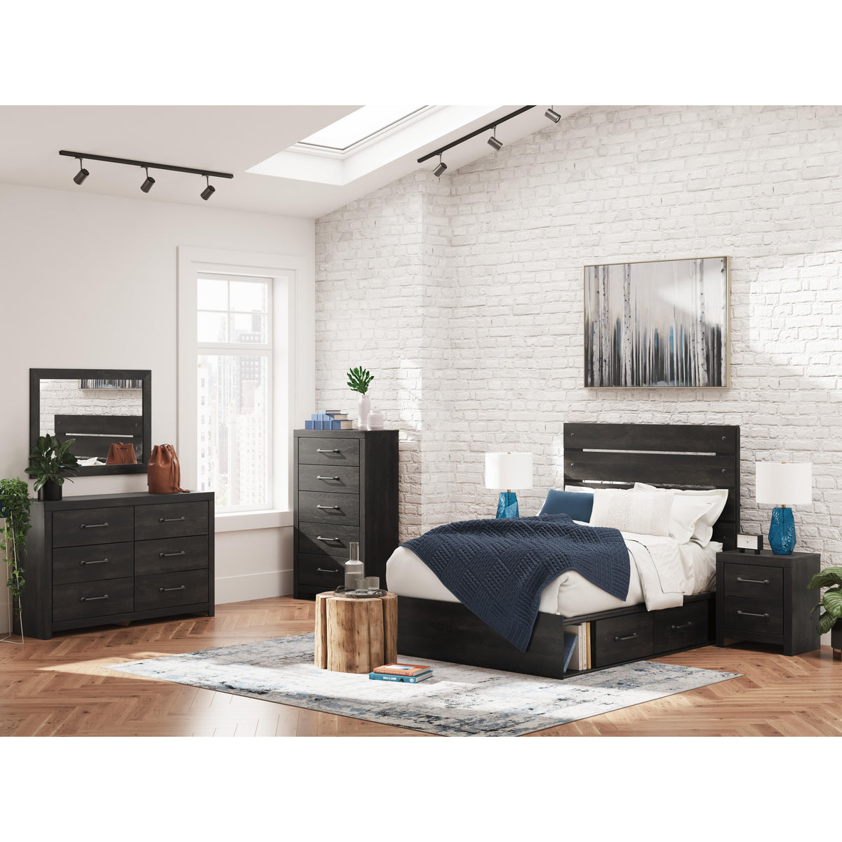  Signature Design by Ashley Hollivern PCB2108B15 Full Panel Storage Bed IMAGE 9