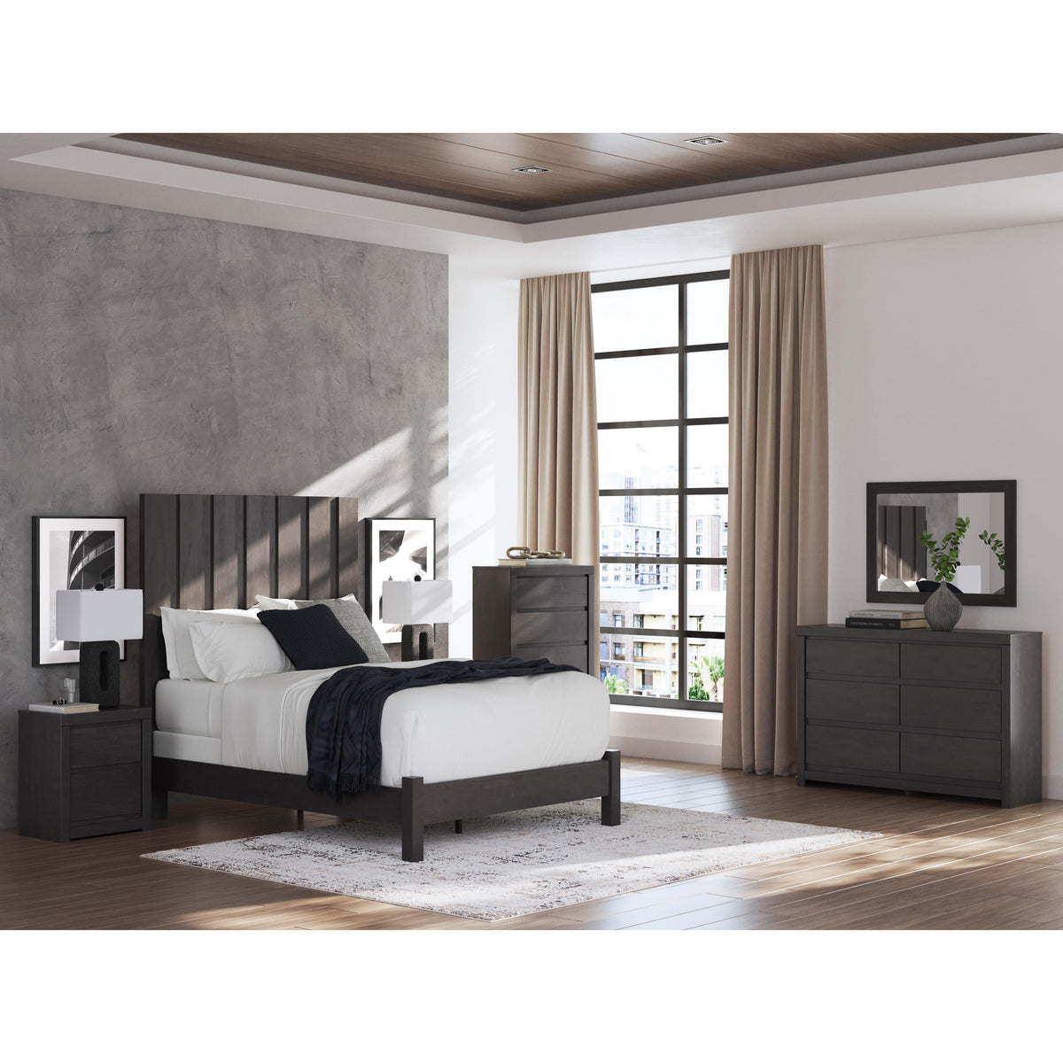 Signature Design by Ashley Fraluna PCB3370B2 Queen Panel Bed IMAGE 9