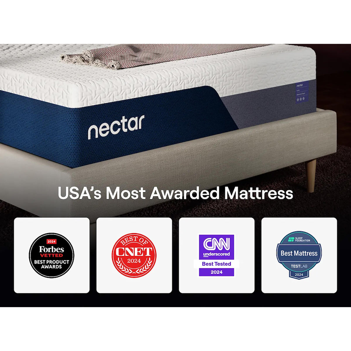  Nectar Sleep Nectar Luxe Memory Foam M12751 California King Mattress IMAGE 7