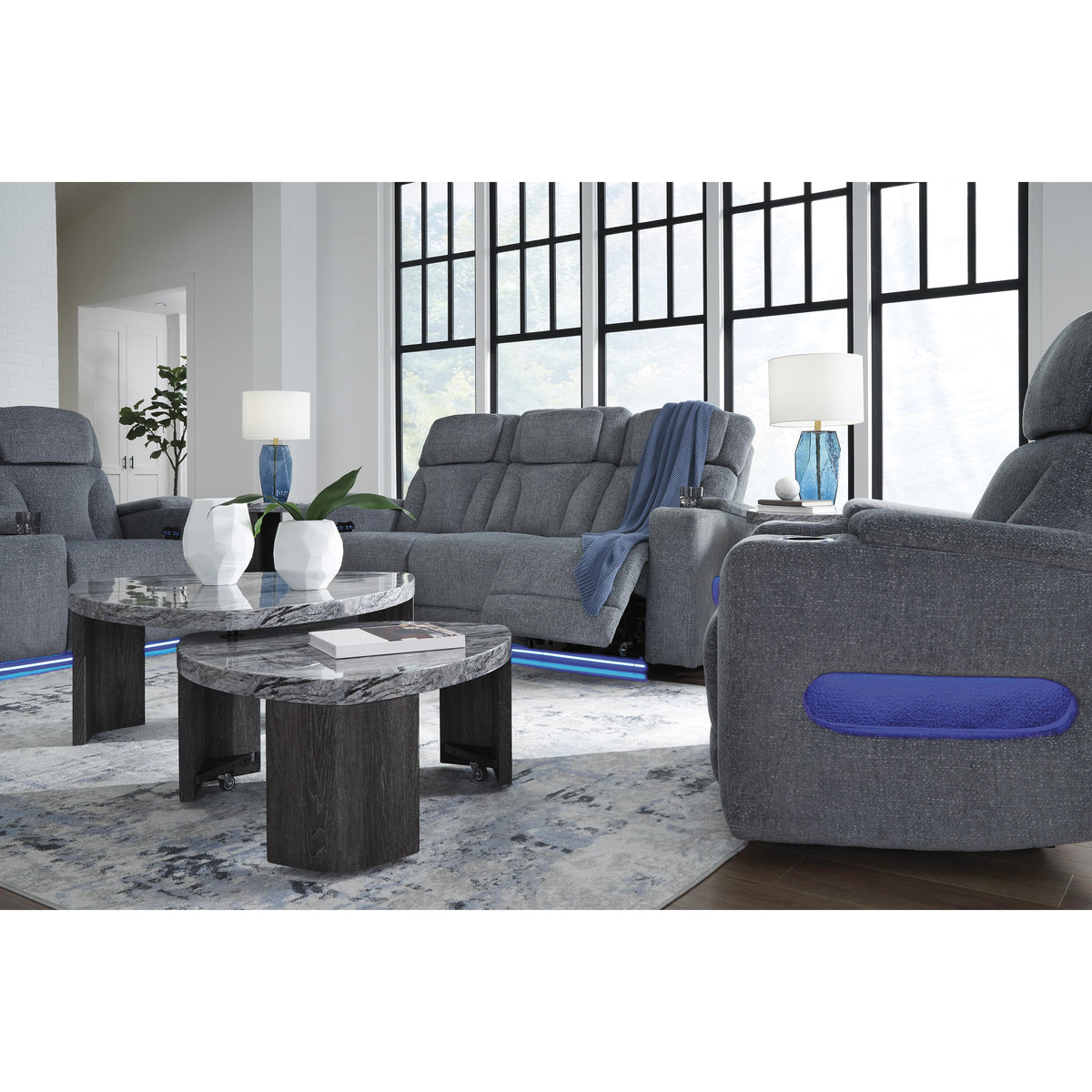  Signature Design by Ashley Studio Cave PC4980213 Power Recliner with Adjustable Headrest IMAGE 11