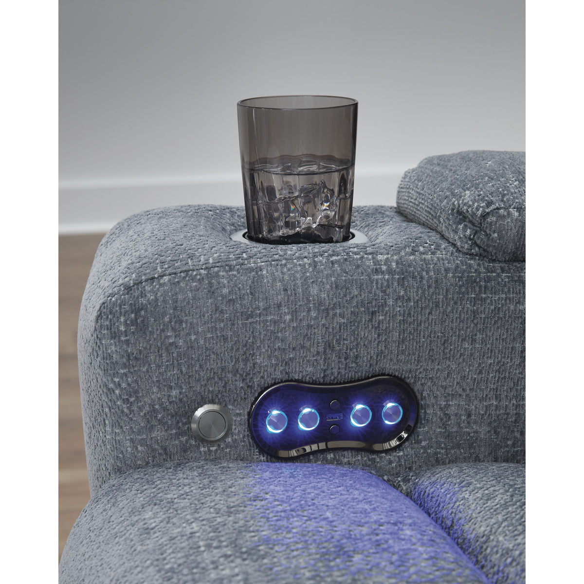  Signature Design by Ashley Studio Cave PC4980215 Power Reclining Sofa with Adjustable Headrest IMAGE 13