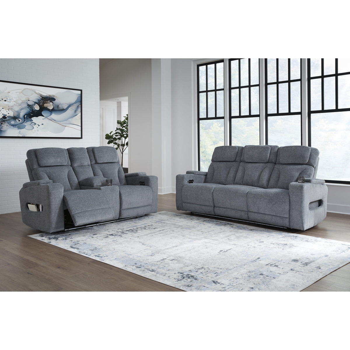  Signature Design by Ashley Studio Cave PC4980215 Power Reclining Sofa with Adjustable Headrest IMAGE 14
