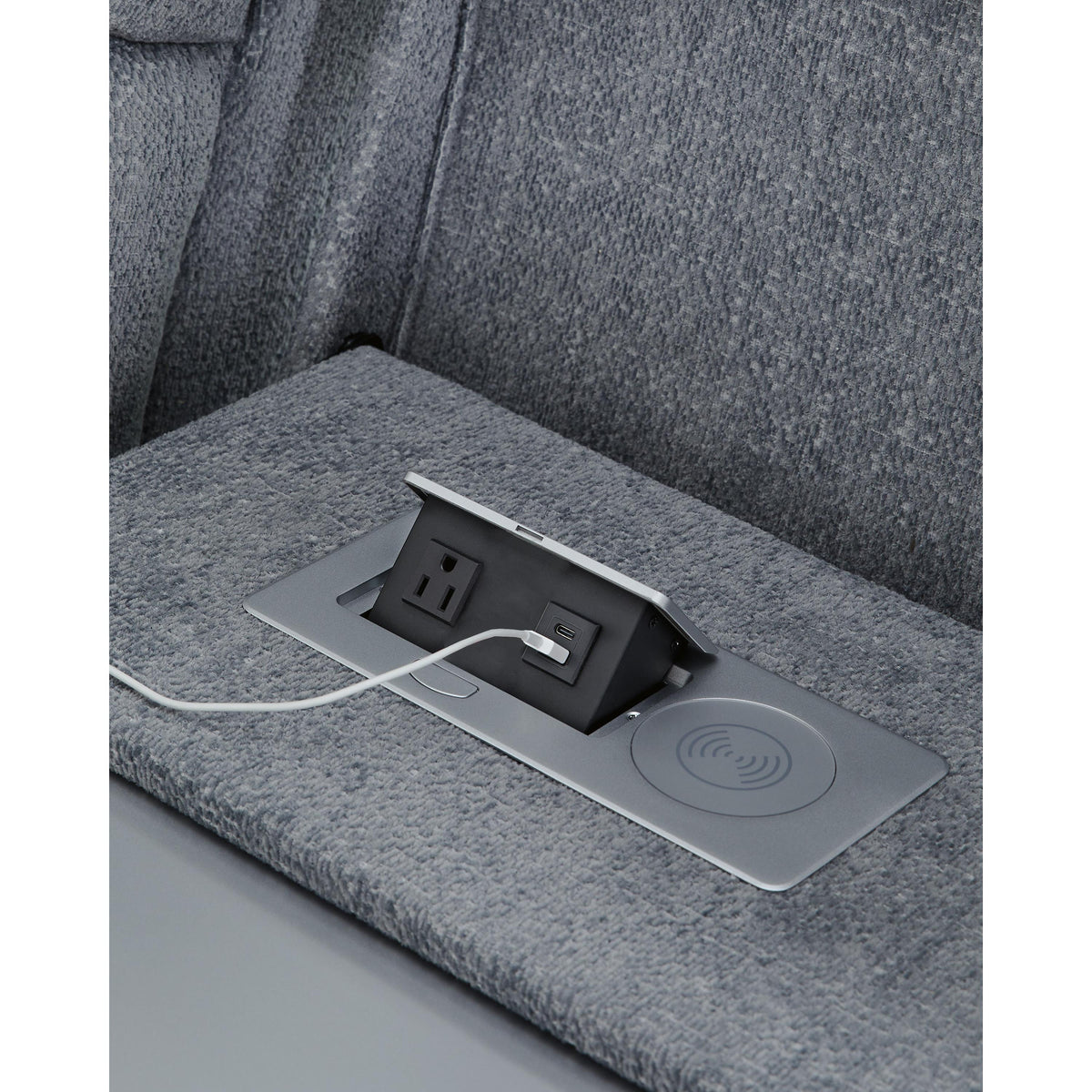  Signature Design by Ashley Studio Cave PC4980215 Power Reclining Sofa with Adjustable Headrest IMAGE 9