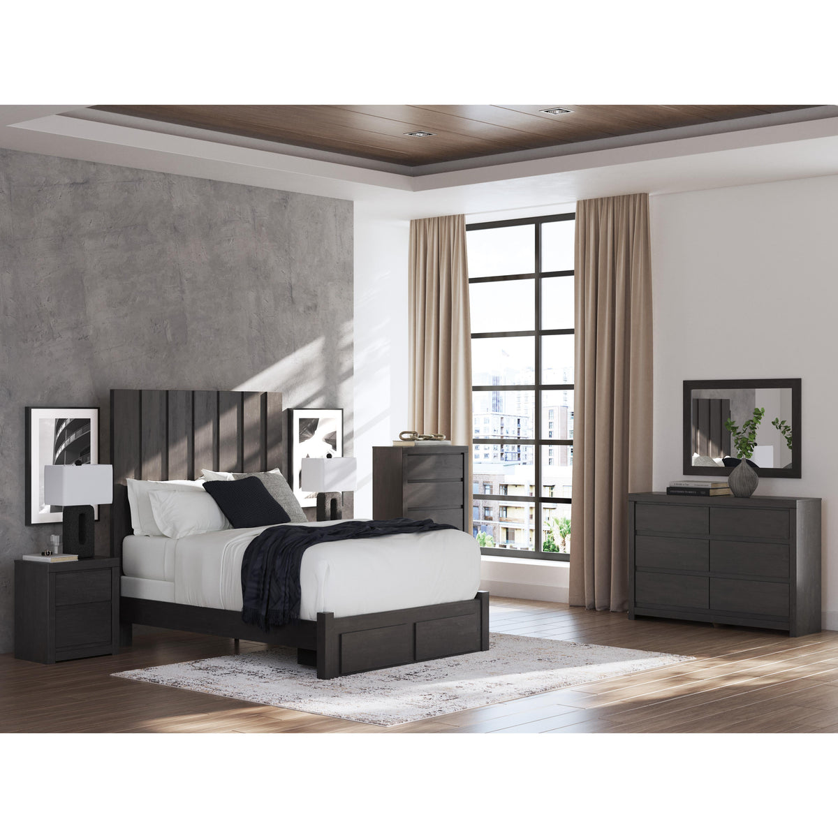 Signature Design by Ashley Fraluna PCB3370-36 Bedroom Mirror IMAGE 6