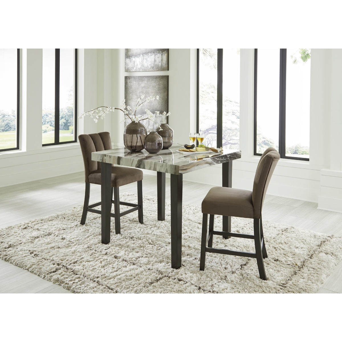 Signature Design by Ashley Jeshina PCD581-124 Upholstered Barstool IMAGE 7