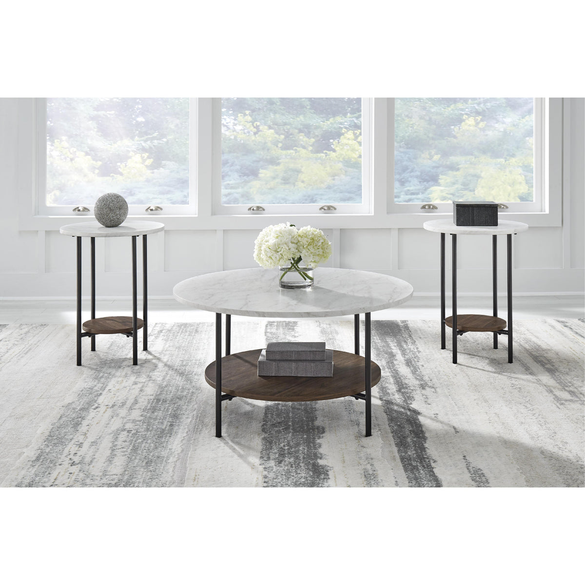 Signature Design by Ashley Wrenwich T167-13 Occasional Table Set IMAGE 4
