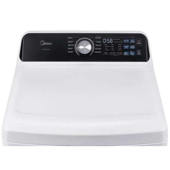 Midea 7.0 cu.ft. Electric Dryer with Smart Tumble MLTE52M2BWW IMAGE 3