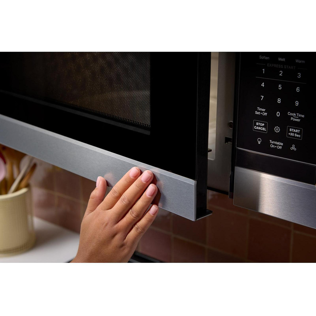  KitchenAid 30-inch, 1.9 cu. ft. Over-The-Range Microwave Oven YKMMS130RPS IMAGE 10
