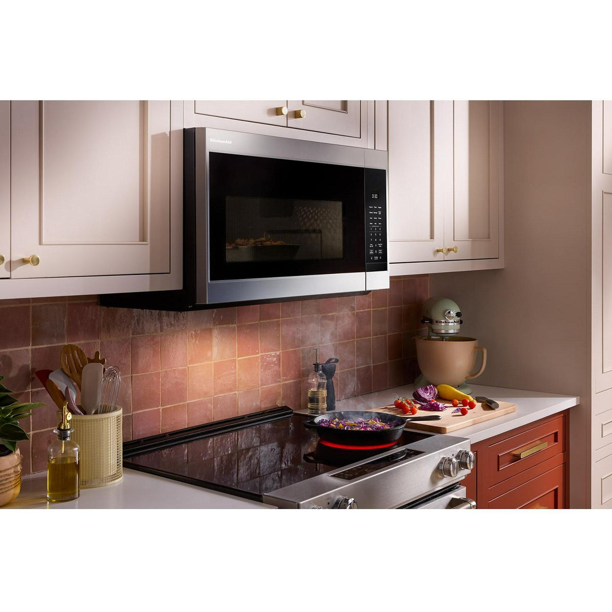  KitchenAid 30-inch, 1.9 cu. ft. Over-The-Range Microwave Oven YKMMS130RPS IMAGE 13