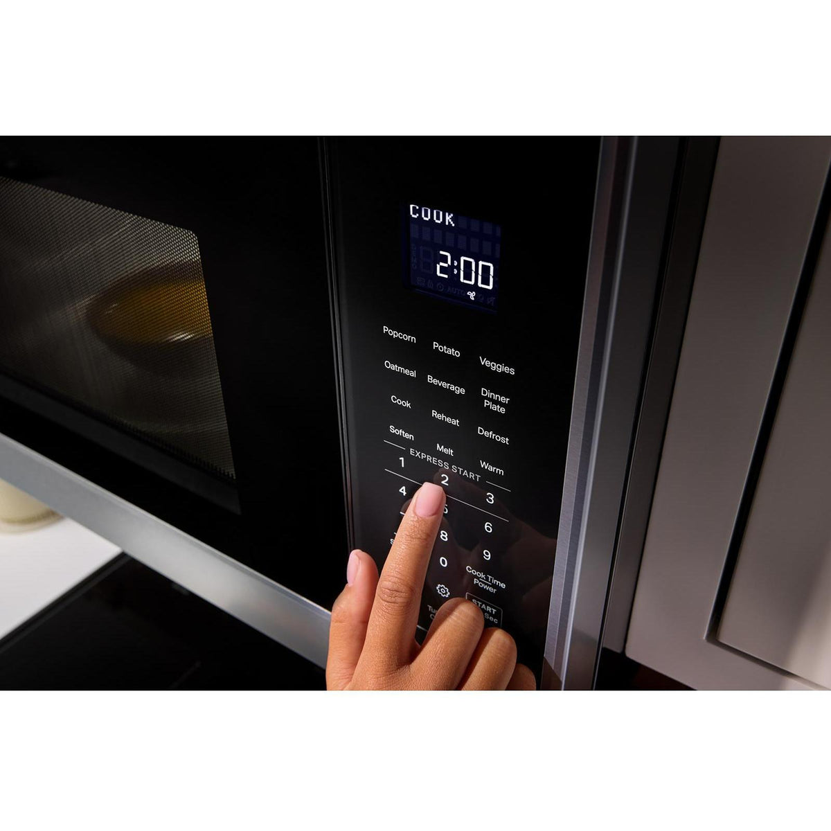  KitchenAid 30-inch, 1.9 cu. ft. Over-The-Range Microwave Oven YKMMS130RPS IMAGE 9