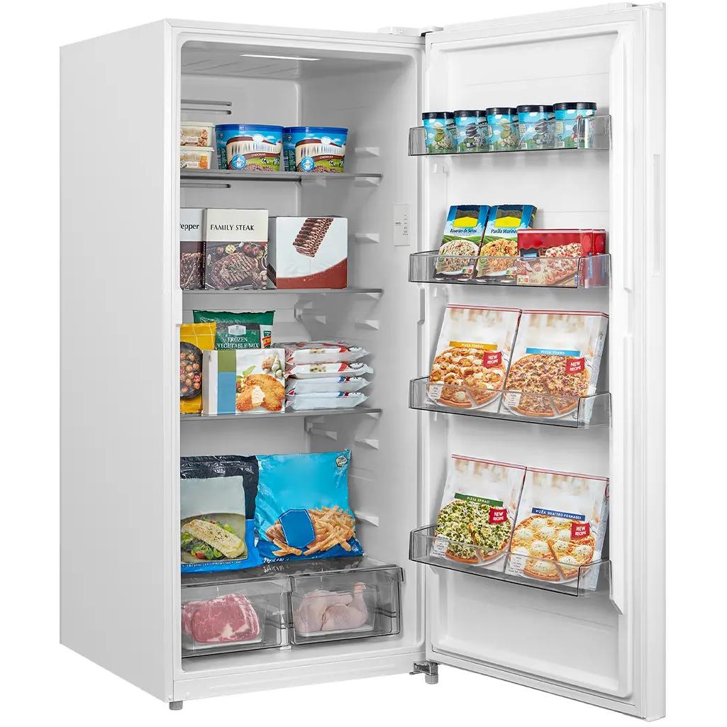  Midea 21 cu. ft. Convertible 2-in-1 Upright Freezer/Fridge MRU21F6AWW IMAGE 6