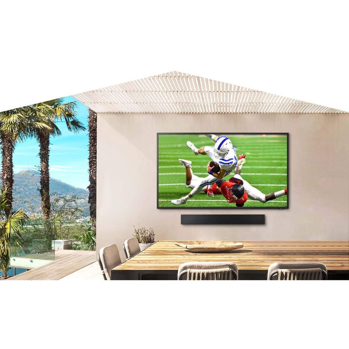  Samsung 65-inch Class The Terrace Partial Sun Samsung Neo QLED 4K QN65LST7DAFXZC IMAGE 5