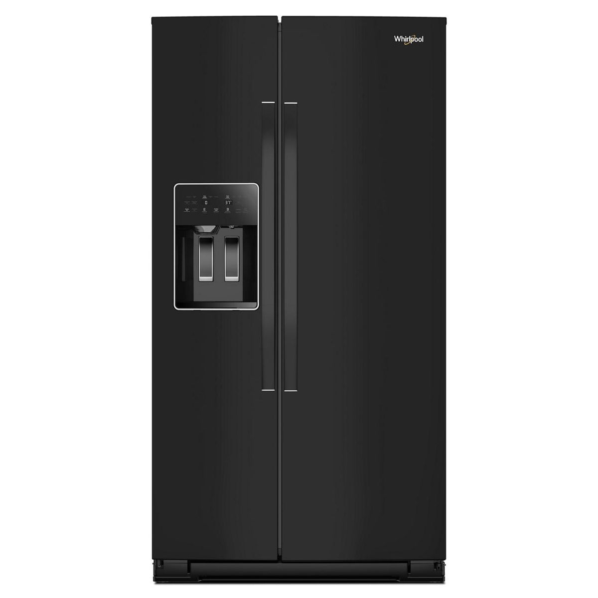  Whirlpool 36-inch, 28 cu. ft. Side-by-Side Refrigerator with Water and Ice Dispenser WRSF5536RB IMAGE 1