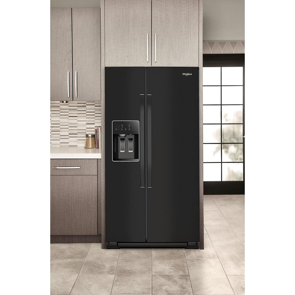  Whirlpool 36-inch, 28 cu. ft. Side-by-Side Refrigerator with Water and Ice Dispenser WRSF5536RV IMAGE 9