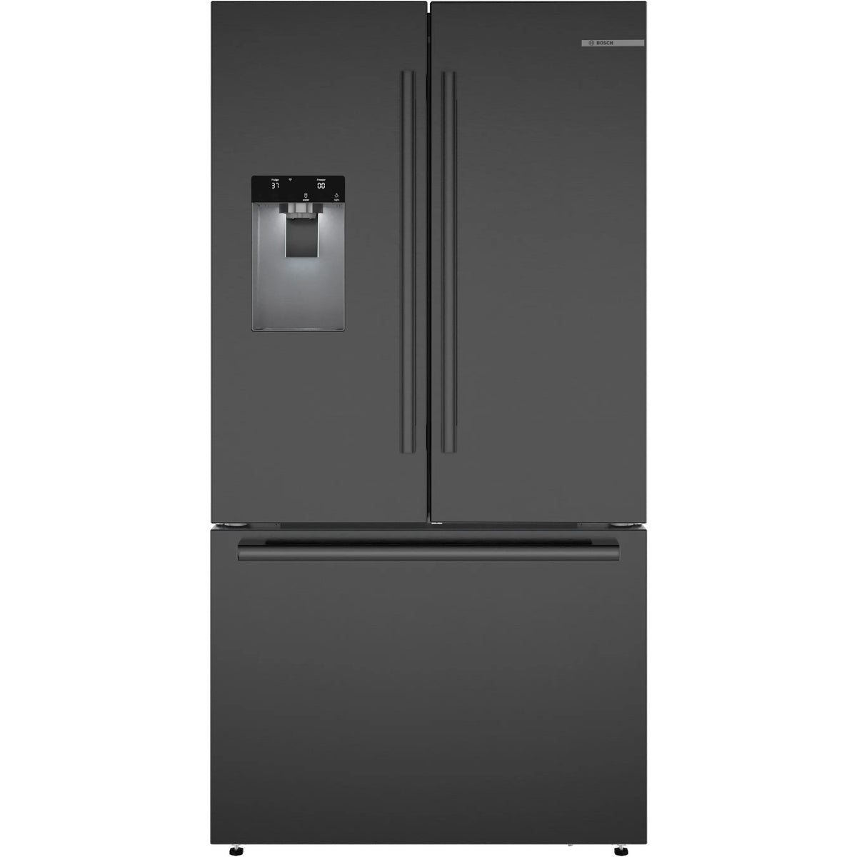  Bosch 36-inch 500 Series French Door Bottom Mount B36FD52SNB IMAGE 1