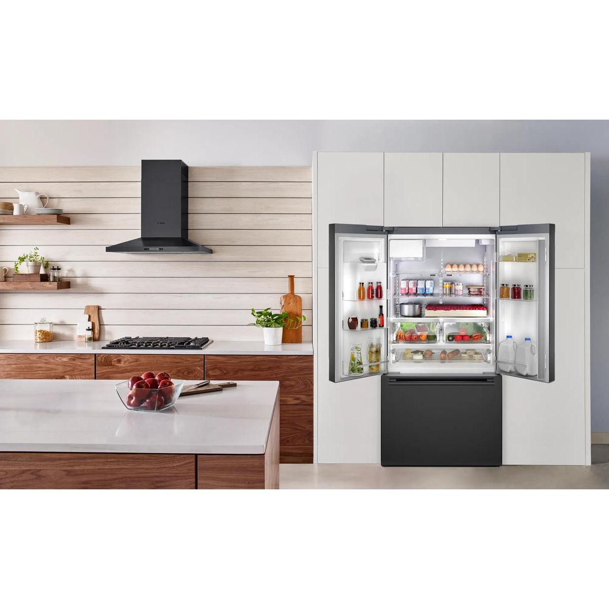  Bosch 36-inch 500 Series French Door Bottom Mount B36FD52SNB IMAGE 19