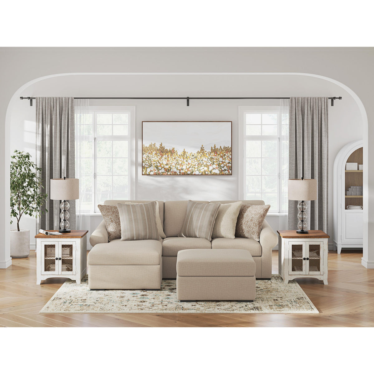  Benchcraft LadyMae 59404S6 2 pc Sectional with Chaise IMAGE 4