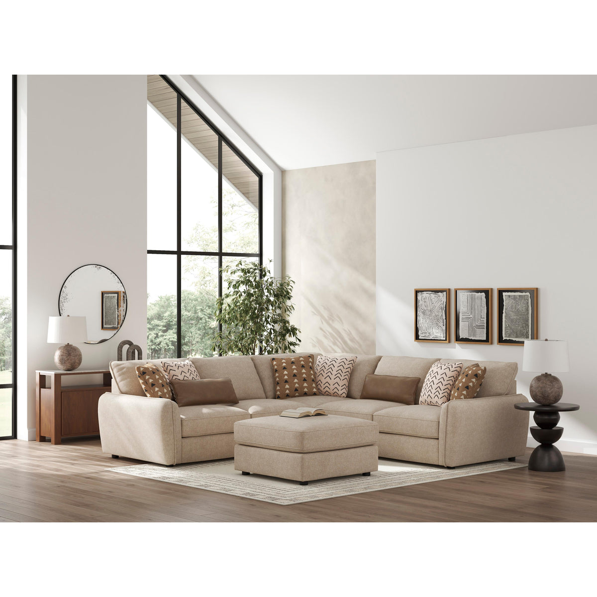 Benchcraft Seyler 6140508 Oversized Accent Ottoman IMAGE 6