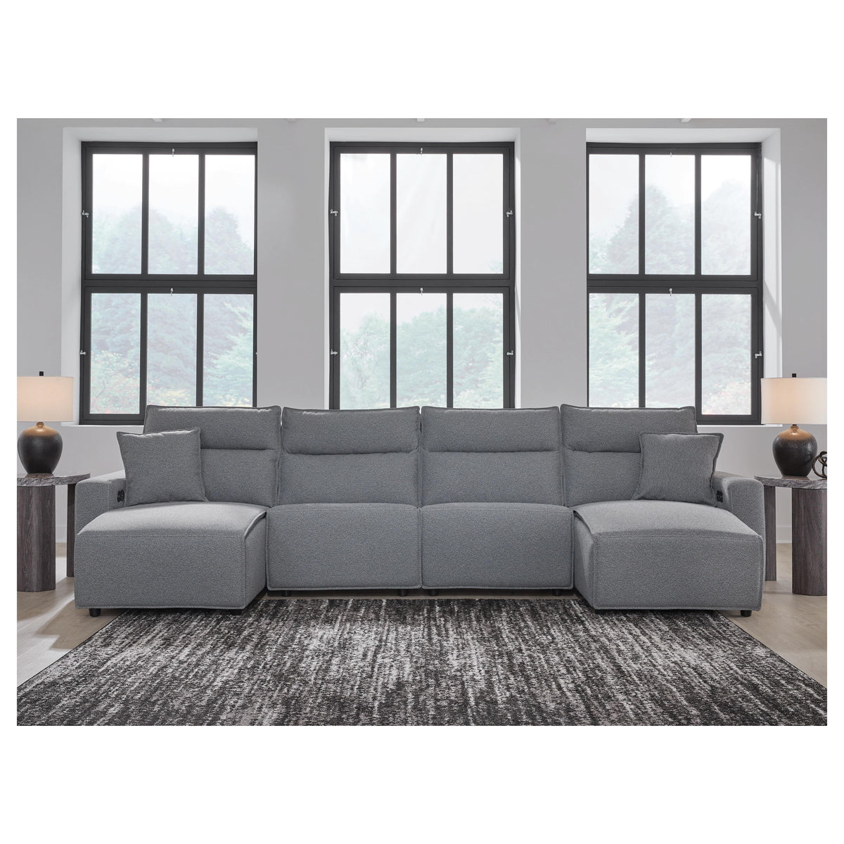  Signature Design by Ashley Modmax 65906S11 4 pc Power Reclining Sectional with Chaise IMAGE 4