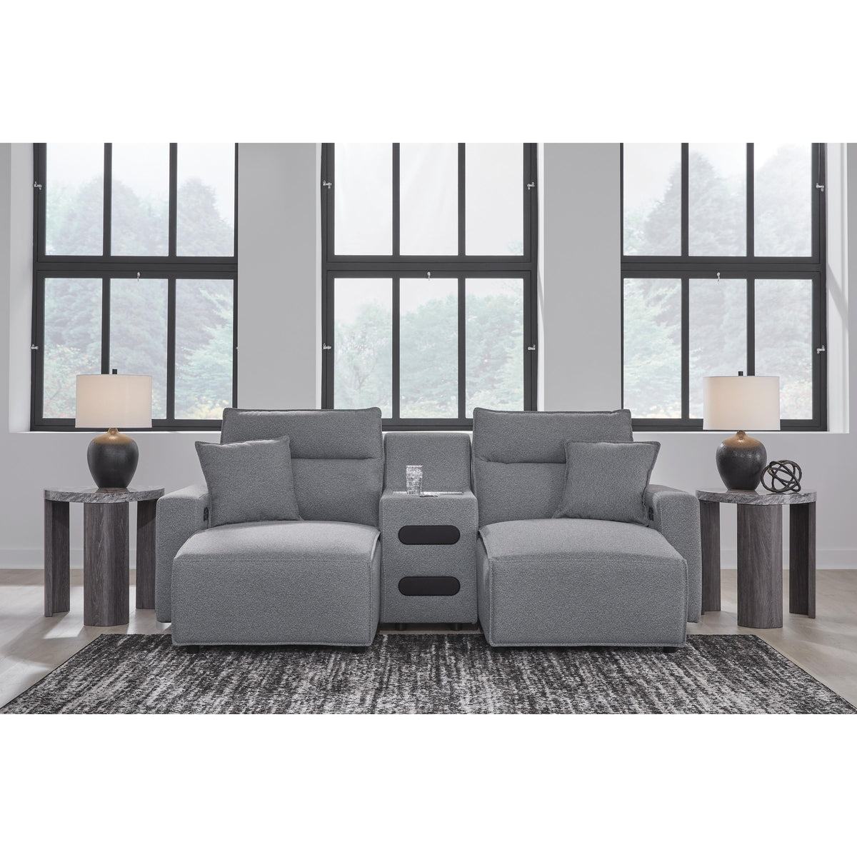 Signature Design by Ashley Modmax 65906S12 3 pc Power Reclining Sectional with Chaise IMAGE 5
