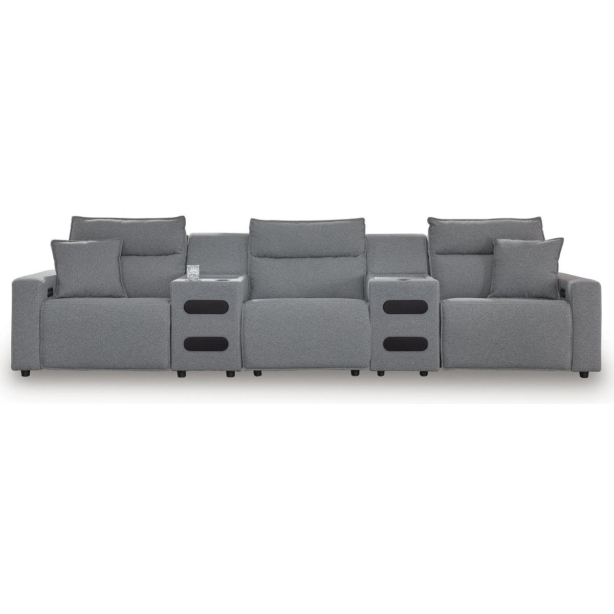  Signature Design by Ashley Modmax 65906S13 5 pc Power Reclining Sectional IMAGE 1