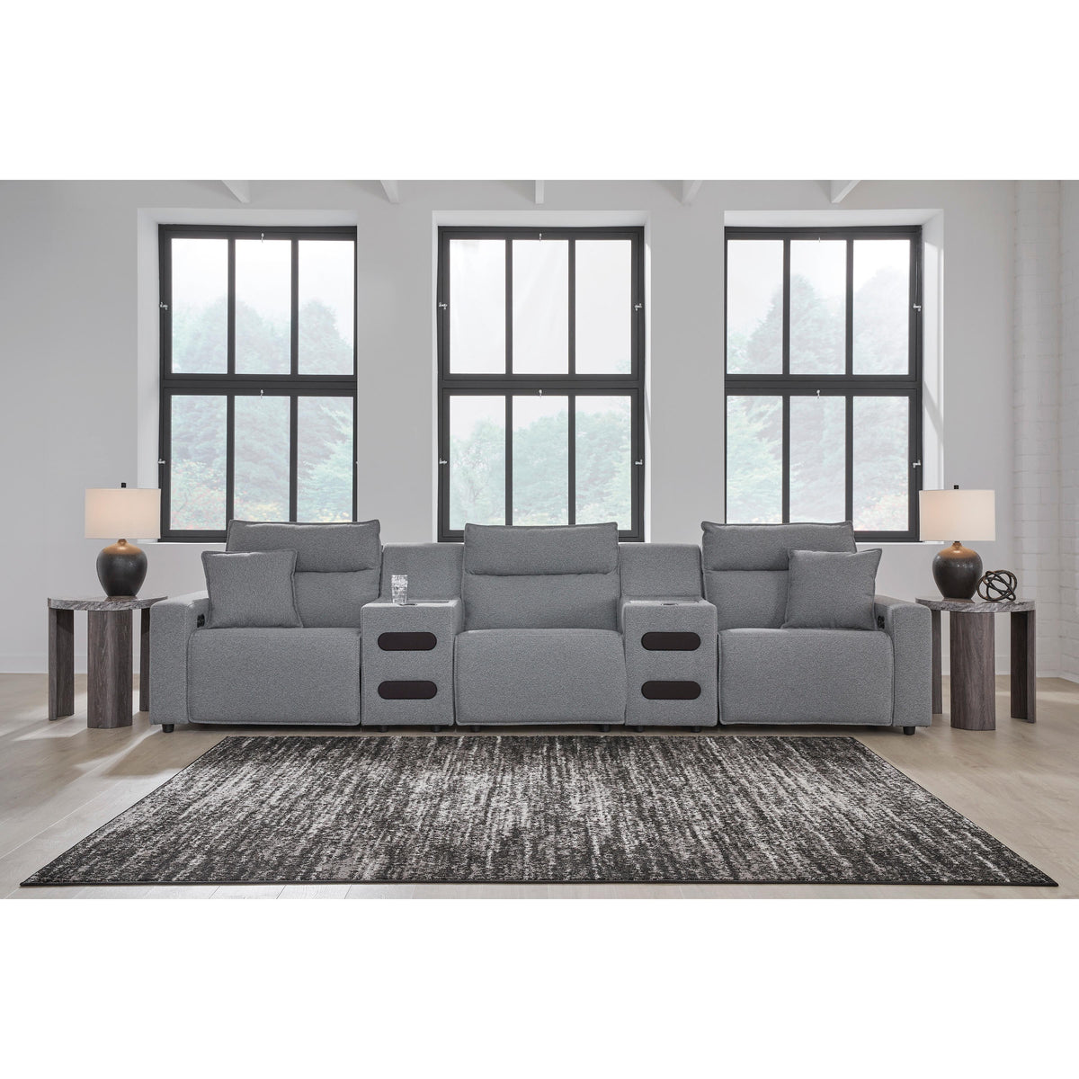  Signature Design by Ashley Modmax 65906S13 5 pc Power Reclining Sectional IMAGE 6