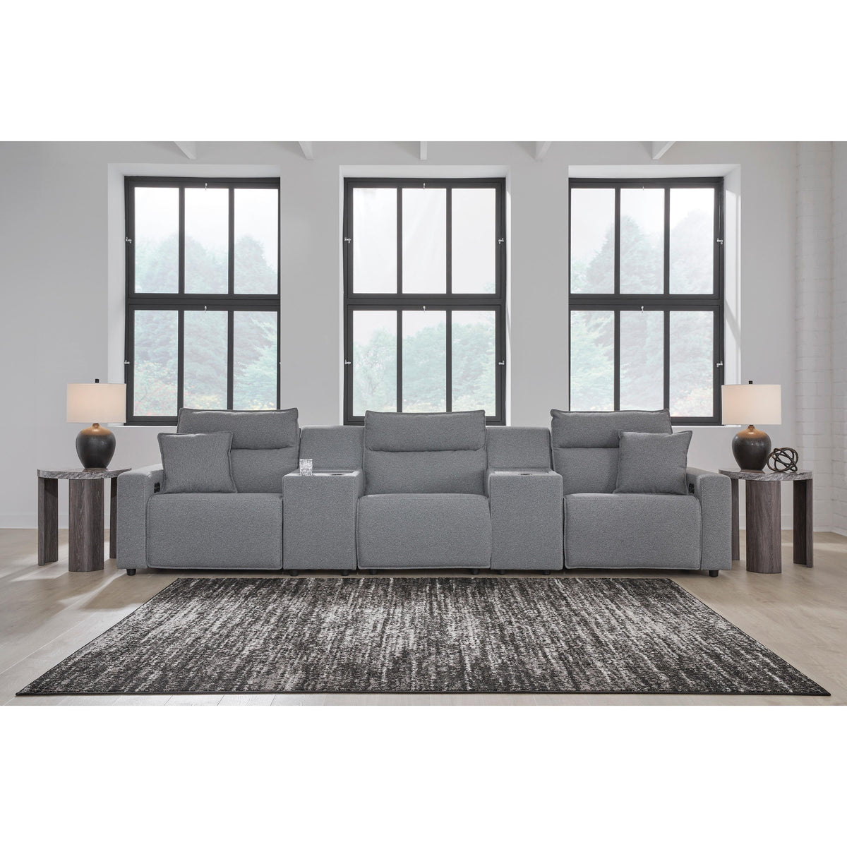  Signature Design by Ashley Modmax 65906S14 5 pc Power Reclining Sectional IMAGE 5